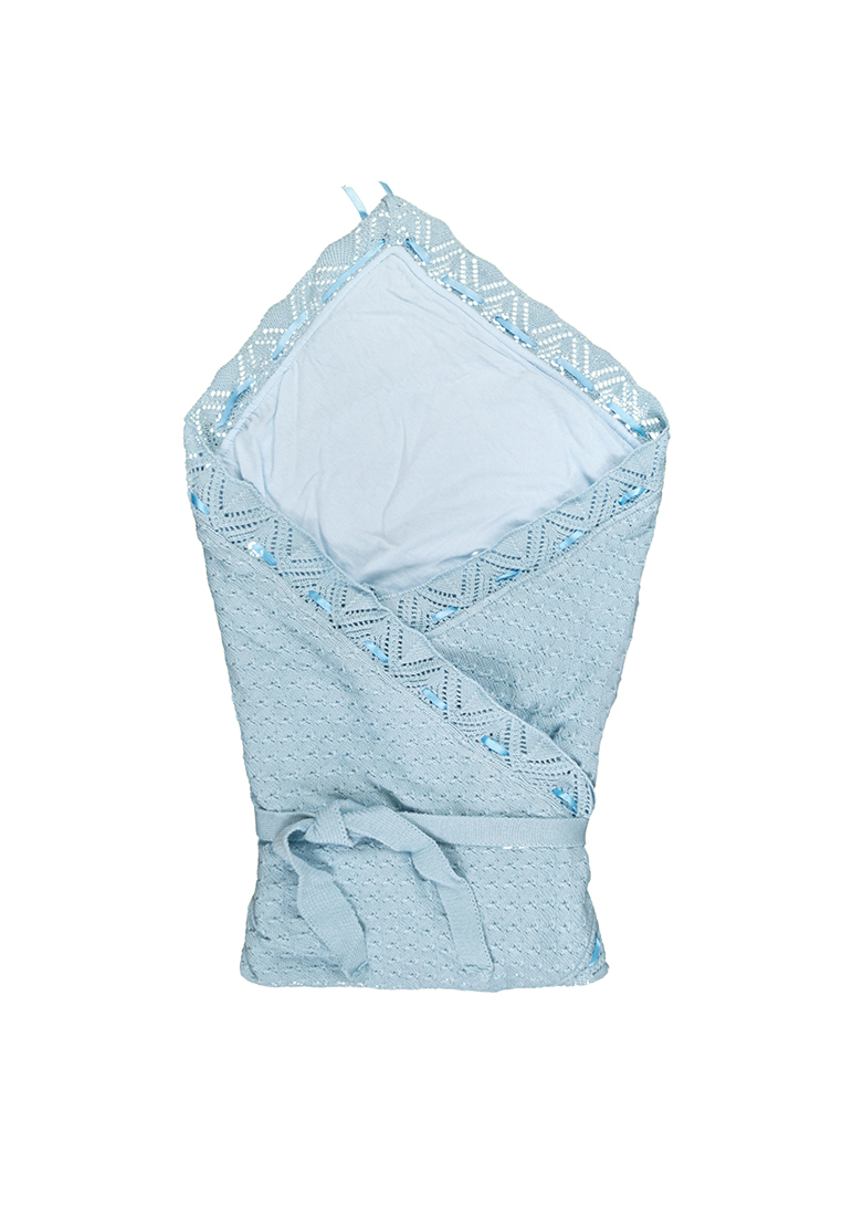 Вязаное покрывало конверт для новорожденных Mari-Knit 0756 100-100 голубой 29316
Вязаное покрывало конверт для новорожденных Mari-Knit 0756 100-100 голубой 29316