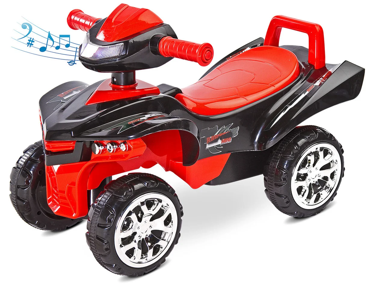 Квадроцикл для катания Caretero Mini Raptor Red со звуковыми эффектами и мелодиями + багажник и прорезиненные ручки
Квадроцикл для катания Caretero Mini Raptor Red со звуковыми эффектами и мелодиями + багажник и прорезиненные ручки