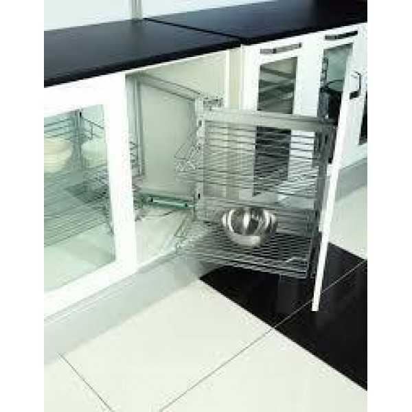 Карго для кухни S-3002 выдвижной угловой механизм Secret правый 450 мм, 860-960х530х530 мм 
Карго для кухни S-3002 выдвижной угловой механизм Secret правый 450 мм, 860-960х530х530 мм