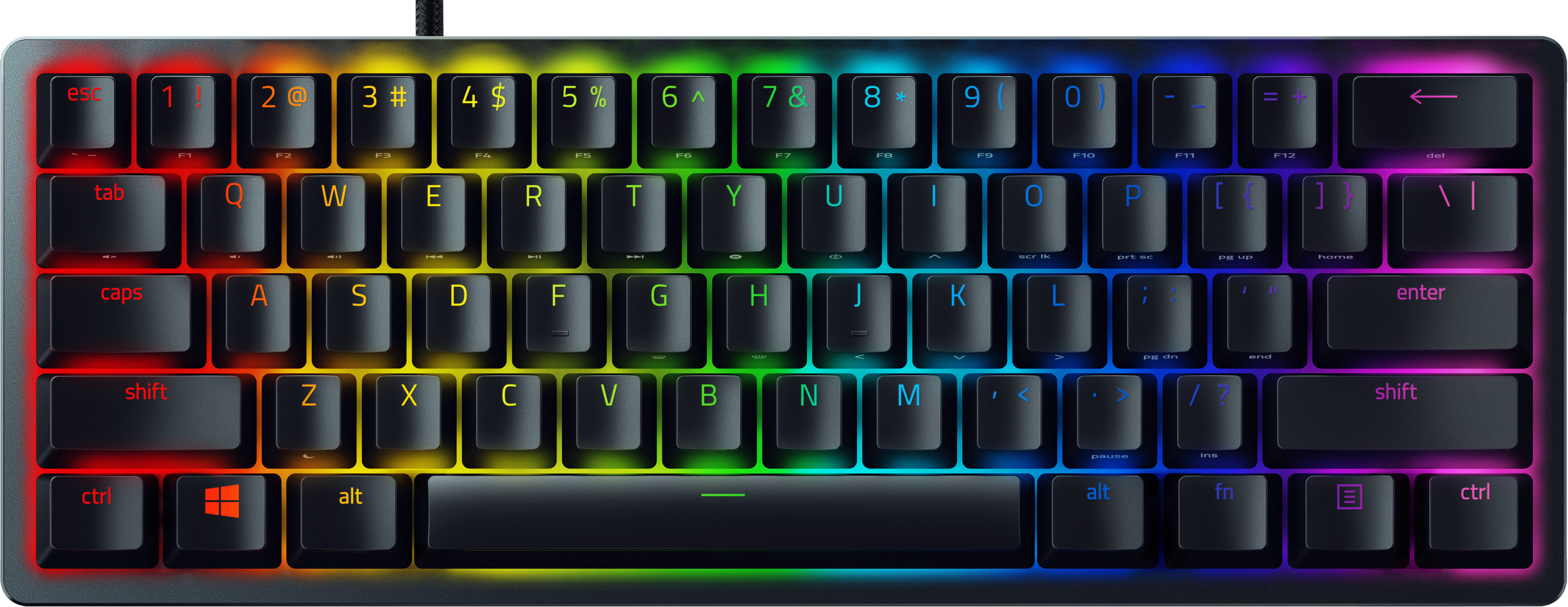 Клавиатура проводная Razer Huntsman Mini Purple Switch RU USB (RZ03-03391500-R3R1)
Клавиатура проводная Razer Huntsman Mini Purple Switch RU USB (RZ03-03391500-R3R1)