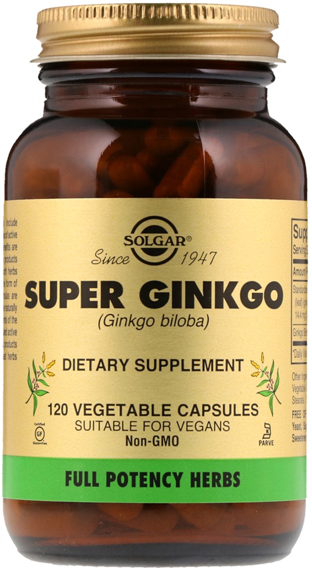 Натуральная добавка Solgar Super Ginkgo Biloba Гинкго Билоба Супер 120 капсул (033984039155)
Натуральная добавка Solgar Super Ginkgo Biloba Гинкго Билоба Супер 120 капсул (033984039155)