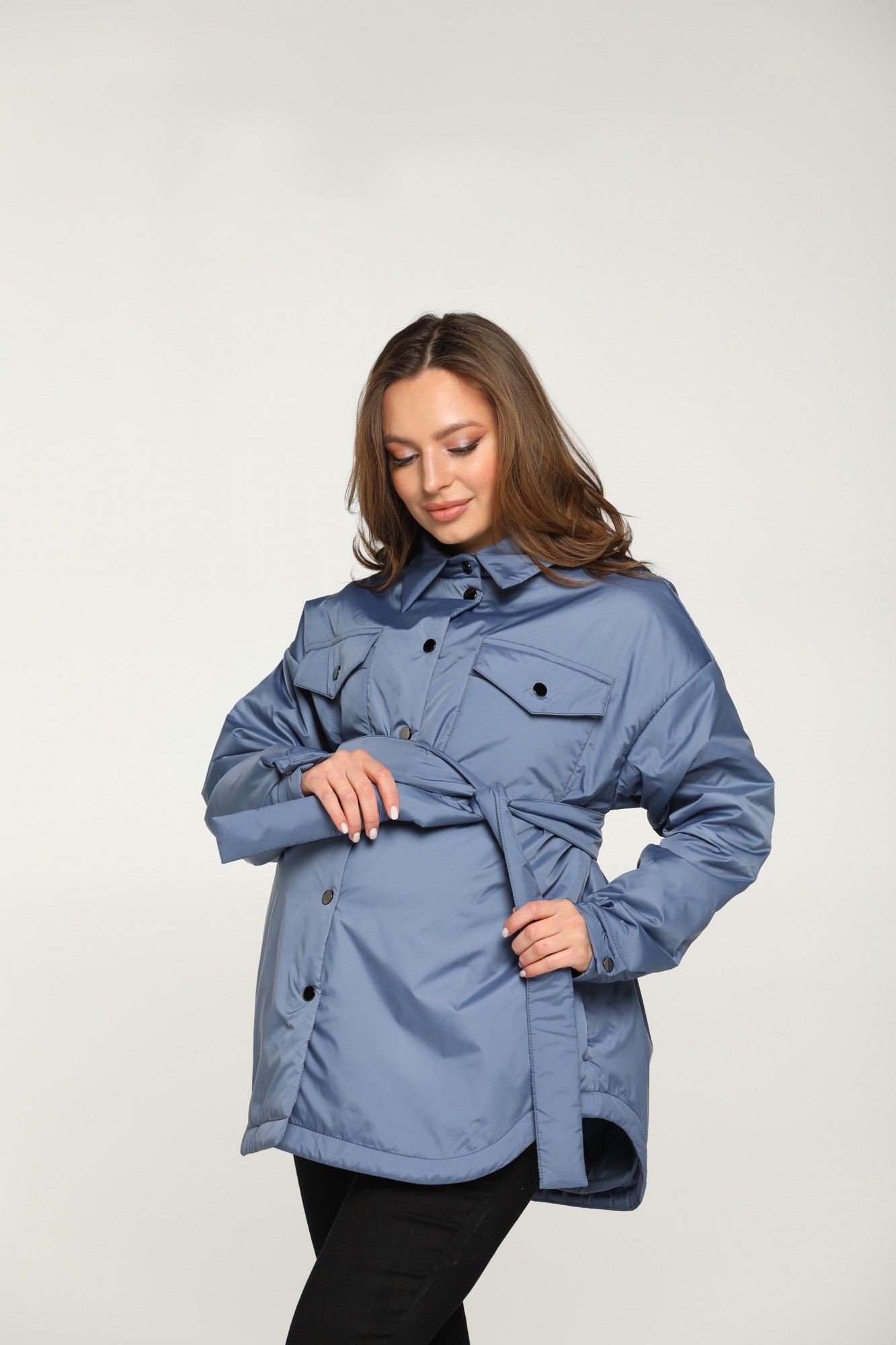 Весенняя куртка-рубашка для беременных (оверсайз) Lullababe денним 42р
Весенняя куртка-рубашка для беременных (оверсайз) Lullababe денним 42р