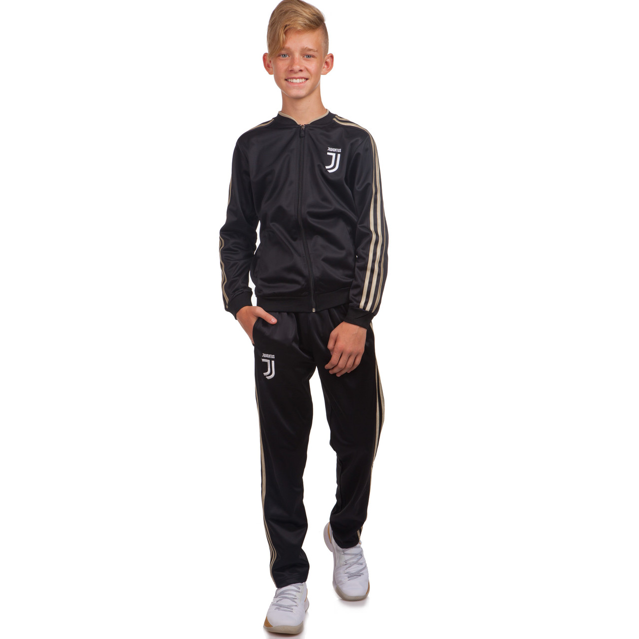 Костюм спортивный детский Zelart Juventus Ювентус LD-6105T рост 135-140 см (28) Black-Gold
Костюм спортивный детский Zelart Juventus Ювентус LD-6105T рост 135-140 см (28) Black-Gold