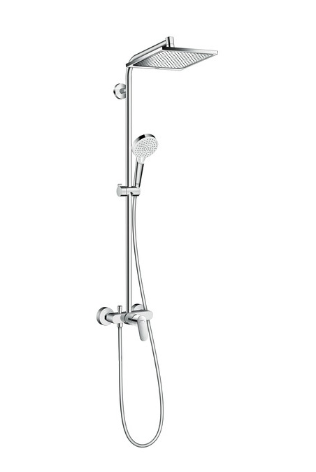 CROMETTA E 240 1jet Showerpipe душевая система с однорычажным смесителем, хром HANSGROHE 27284000
CROMETTA E 240 1jet Showerpipe душевая система с однорычажным смесителем, хром HANSGROHE 27284000