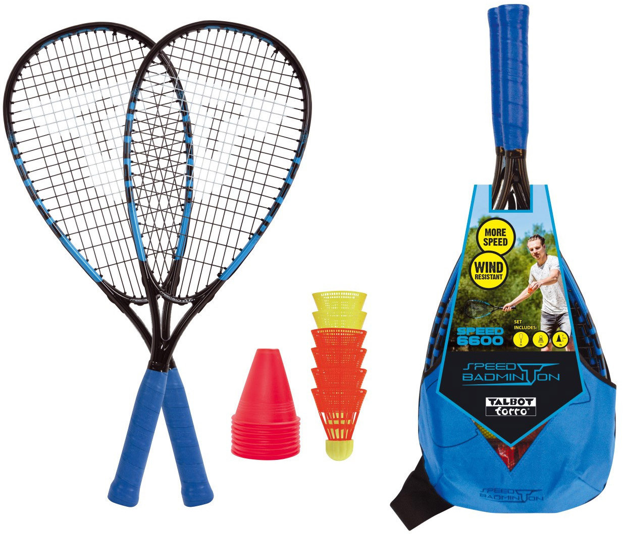 Набор для скоростного бадминтона Talbot Torro Speedbadminton Set Speed 6600 (490116)
Набор для скоростного бадминтона Talbot Torro Speedbadminton Set Speed 6600 (490116)