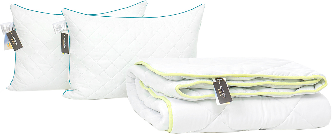 Набор антиаллергенный MirSon Eco Silk Зима Eco №4408 одеяло 220х240 + 2 подушки 50х70 средние
Набор антиаллергенный MirSon Eco Silk Зима Eco №4408 одеяло 220х240 + 2 подушки 50х70 средние