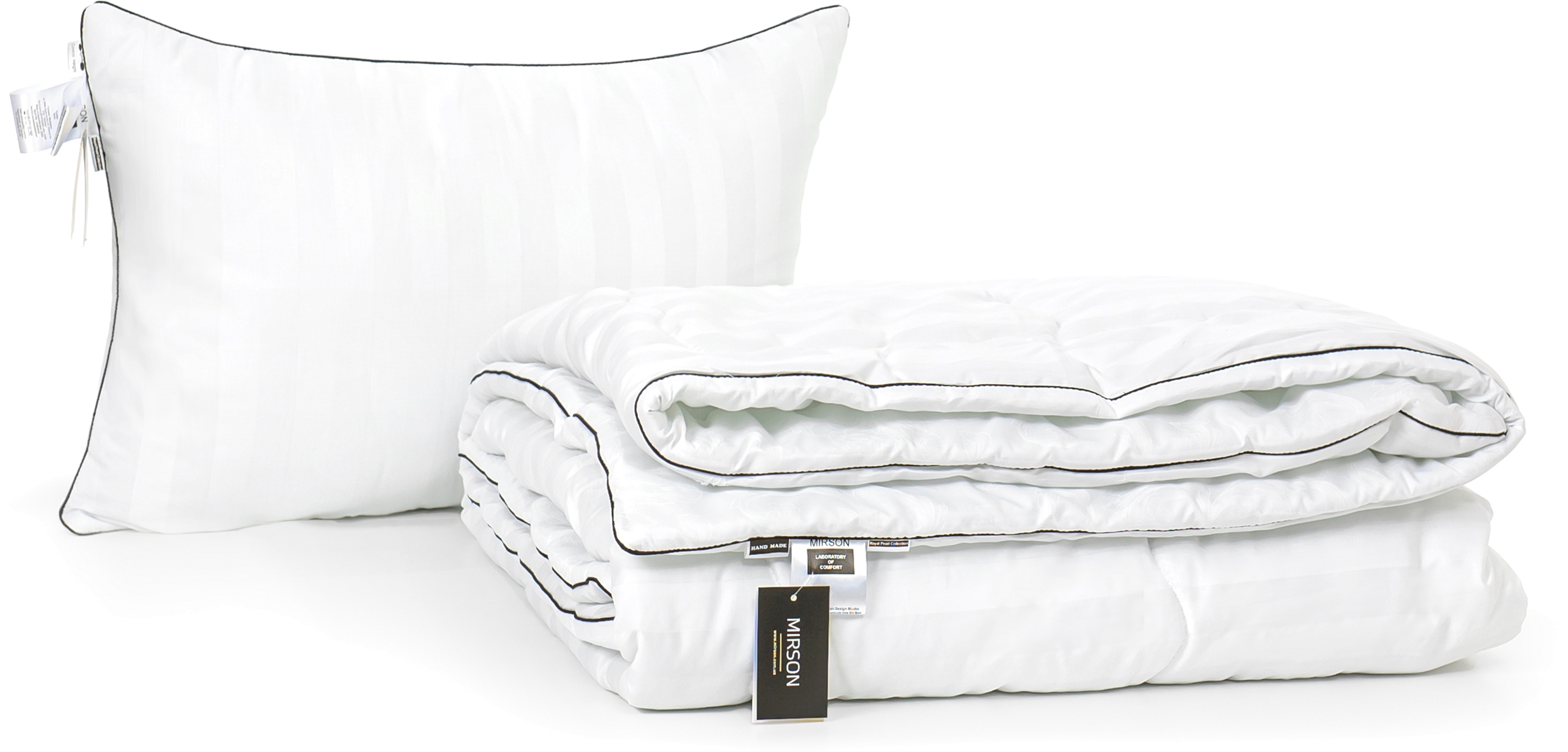 Набор антиаллергенный MirSon Eco-Soft Деми Royal Pearl Hand Made №2477 одеяло 200х220 см + 2 подушки 50х70 упругие
Набор антиаллергенный MirSon Eco-Soft Деми Royal Pearl Hand Made №2477 одеяло 200х220 см + 2 подушки 50х70 упругие