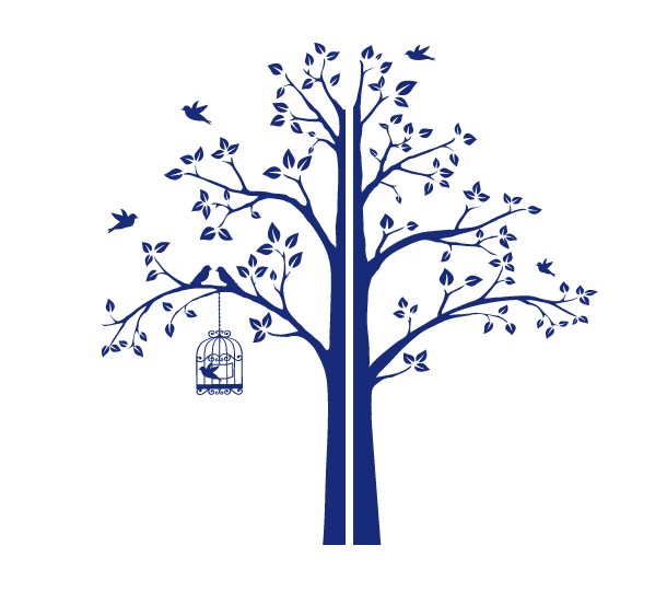 Интерьерная наклейка IdeaClock Tree with a cage, corner 190х195 см Королевский синий(62274-46-25)
Интерьерная наклейка IdeaClock Tree with a cage, corner 190х195 см Королевский синий(62274-46-25)
