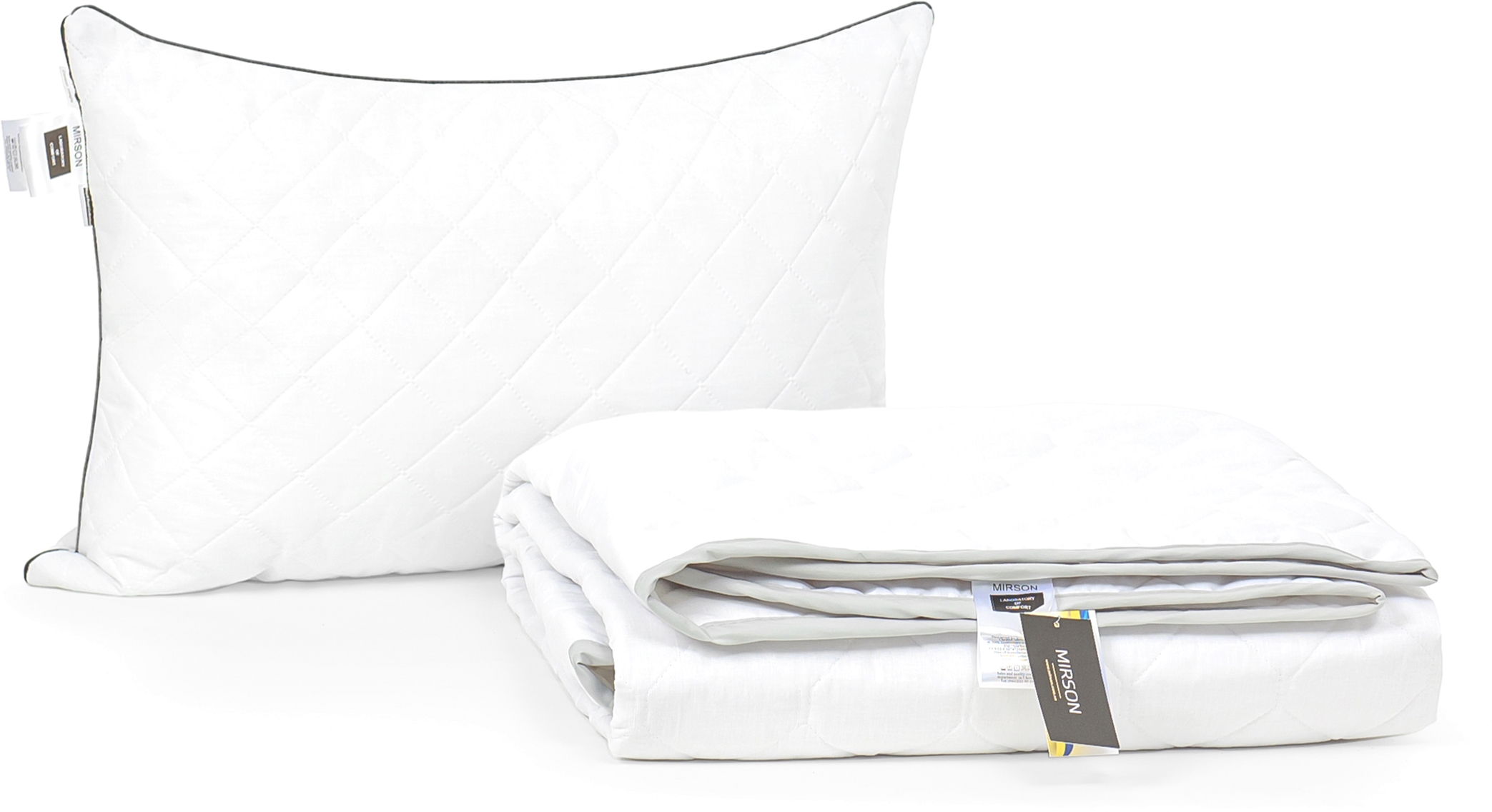 Набор антиаллергенный MirSon Eco-Soft Лето Royal Pearl №2544 одеяло 172х205 см + 2 подушки 50х70 мягкие
Набор антиаллергенный MirSon Eco-Soft Лето Royal Pearl №2544 одеяло 172х205 см + 2 подушки 50х70 мягкие