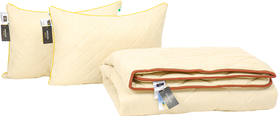 Набор антиаллергенный MirSon Eco Silk Деми Carmela №4139 одеяло 200х220 + 2 подушки 50х70 средние
Набор антиаллергенный MirSon Eco Silk Деми Carmela №4139 одеяло 200х220 + 2 подушки 50х70 средние