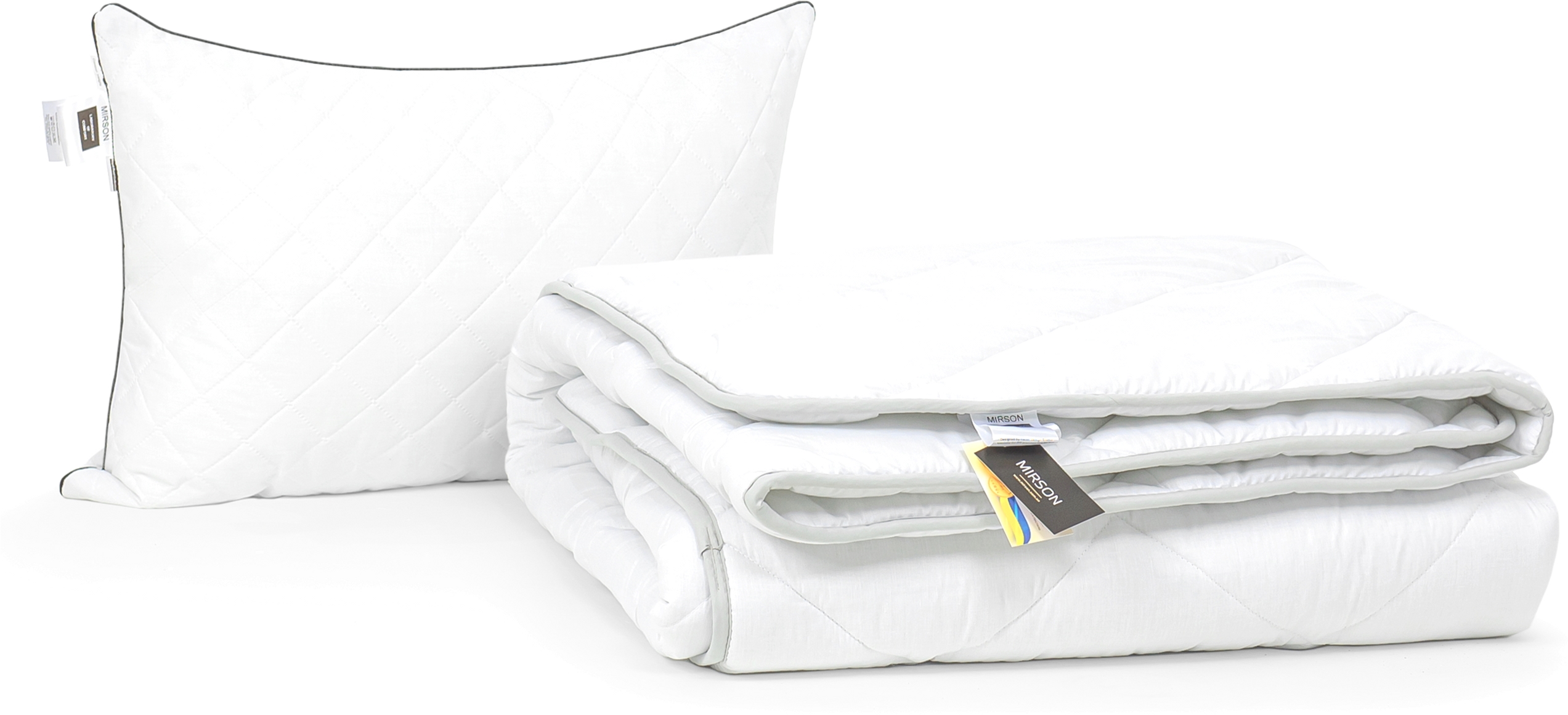 Набор антиаллергенный MirSon Eco-Soft Зима Royal Pearl №2550 одеяло 155х215 см + подушка 50х70 мягкая
Набор антиаллергенный MirSon Eco-Soft Зима Royal Pearl №2550 одеяло 155х215 см + подушка 50х70 мягкая