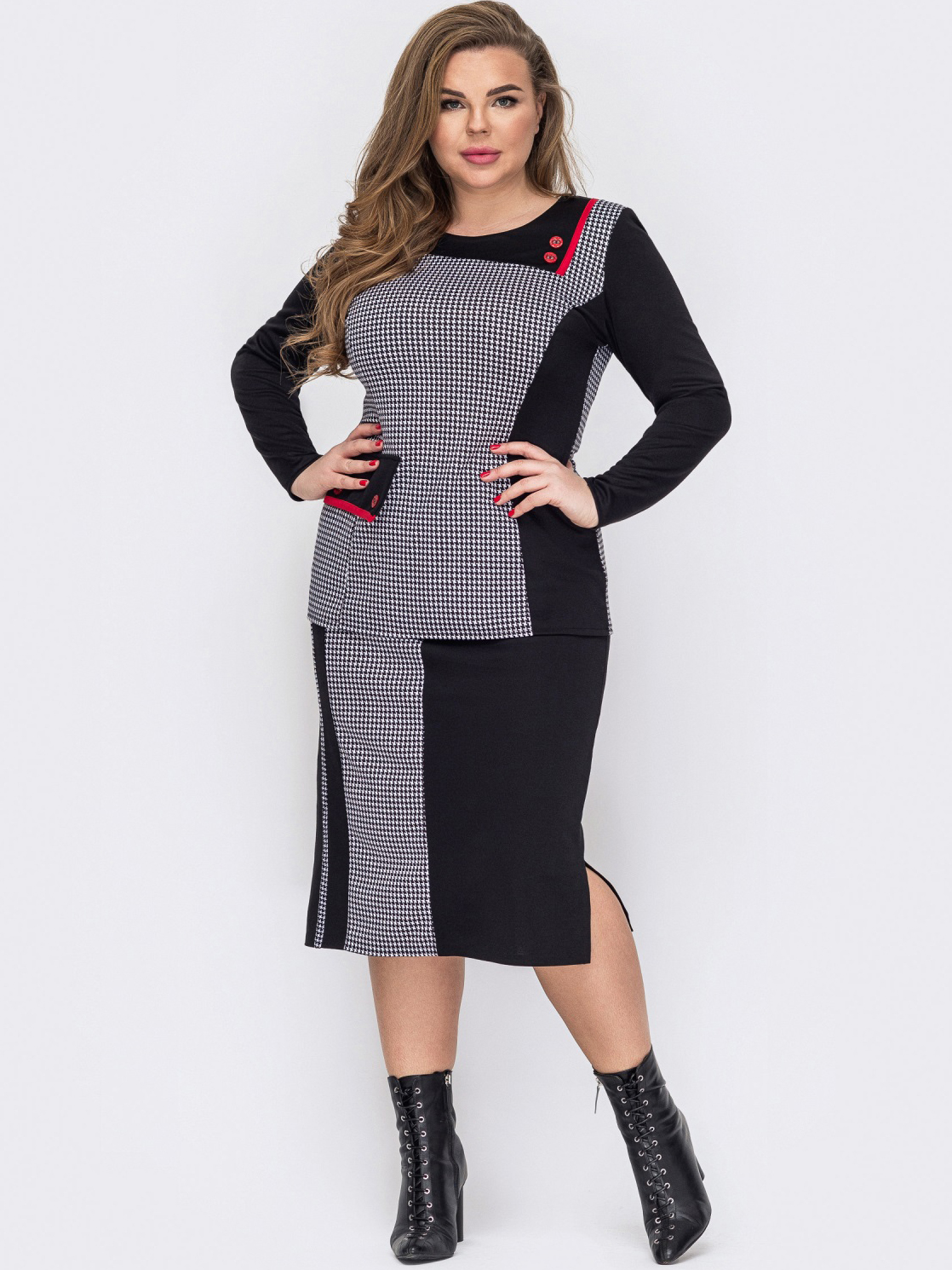 Костюм (джемпер + юбка) Dressa 53239 Черный, Костюм (джемпер + юбка) Dressa 53239 52 Черный
Костюм (джемпер + юбка) Dressa 53239 Черный, Костюм (джемпер + юбка) Dressa 53239 52 Черный