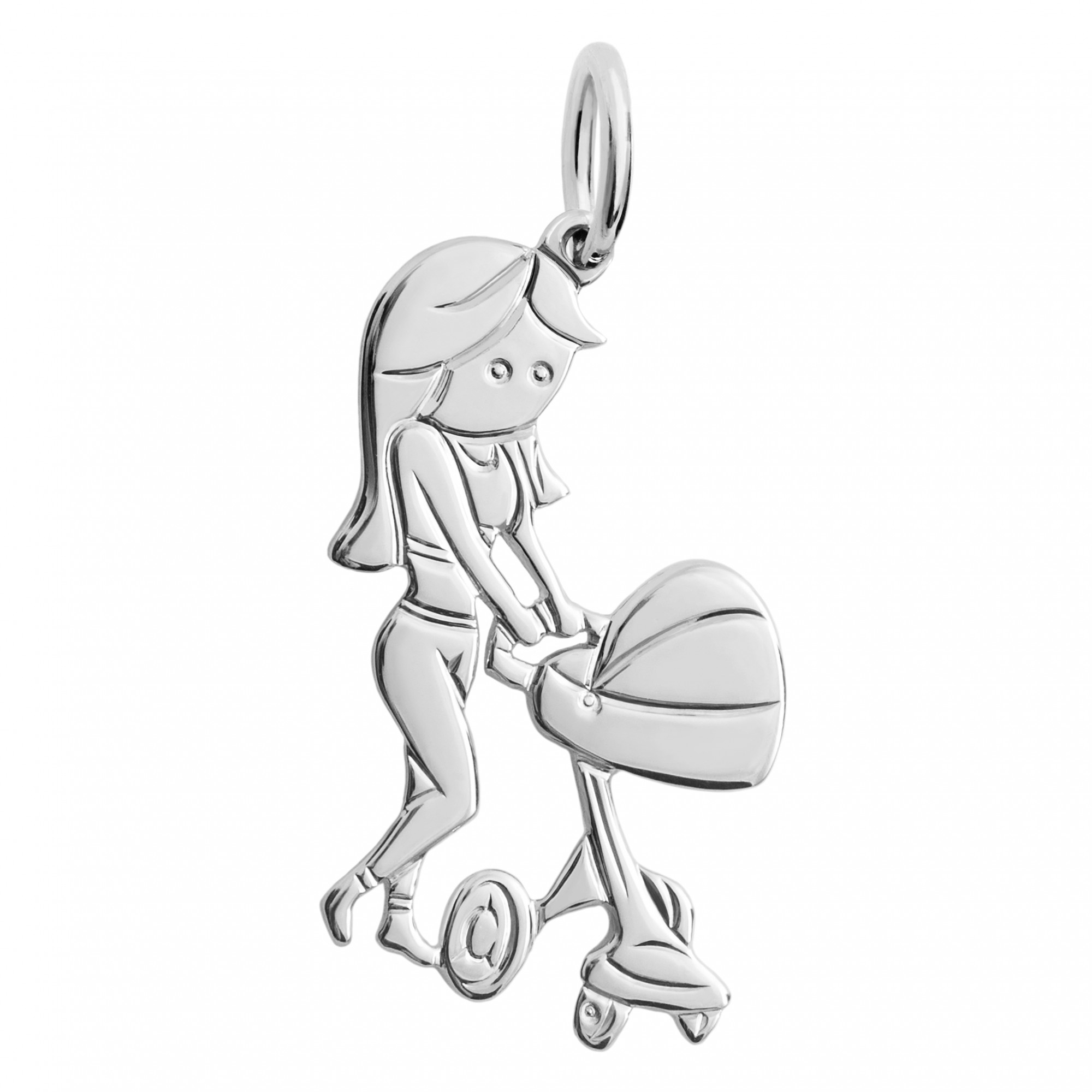 Кулон-подвеска Семья Мама с детской коляской BOSNEX Baby Necklace Pendant Серебро (JSP-0002)
Кулон-подвеска Семья Мама с детской коляской BOSNEX Baby Necklace Pendant Серебро (JSP-0002)