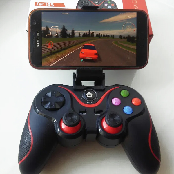 Аккумуляторный Игровой джойстик-геймпад для смартфона Gen Game джойстик по Bluetooth Black (V8)
Аккумуляторный Игровой джойстик-геймпад для смартфона Gen Game джойстик по Bluetooth Black (V8)