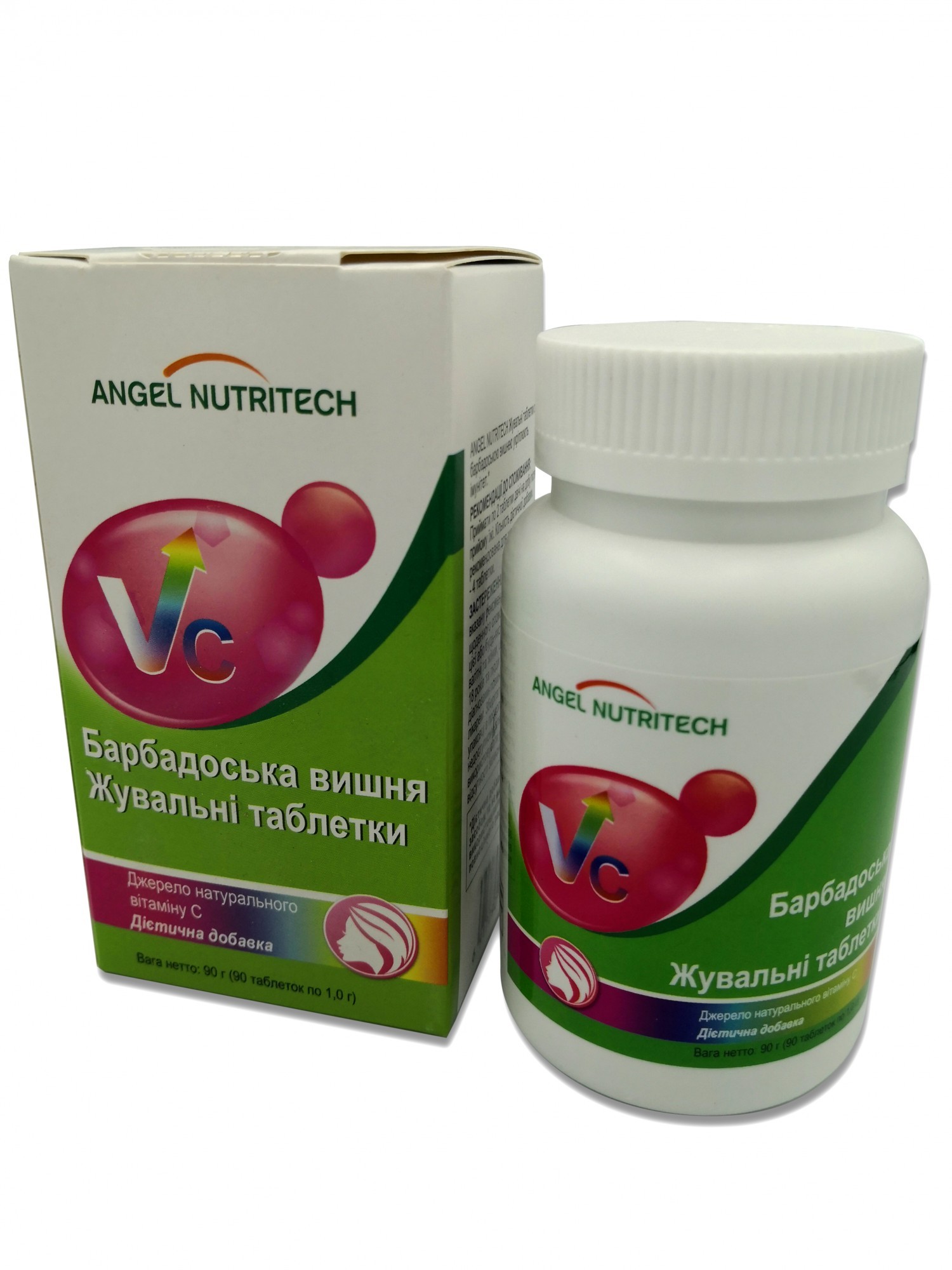 Диетическая добавка Жевательные таблетки Барбадосская вишня Angel Nutritech 90 капсул по 1 г
Диетическая добавка Жевательные таблетки Барбадосская вишня Angel Nutritech 90 капсул по 1 г