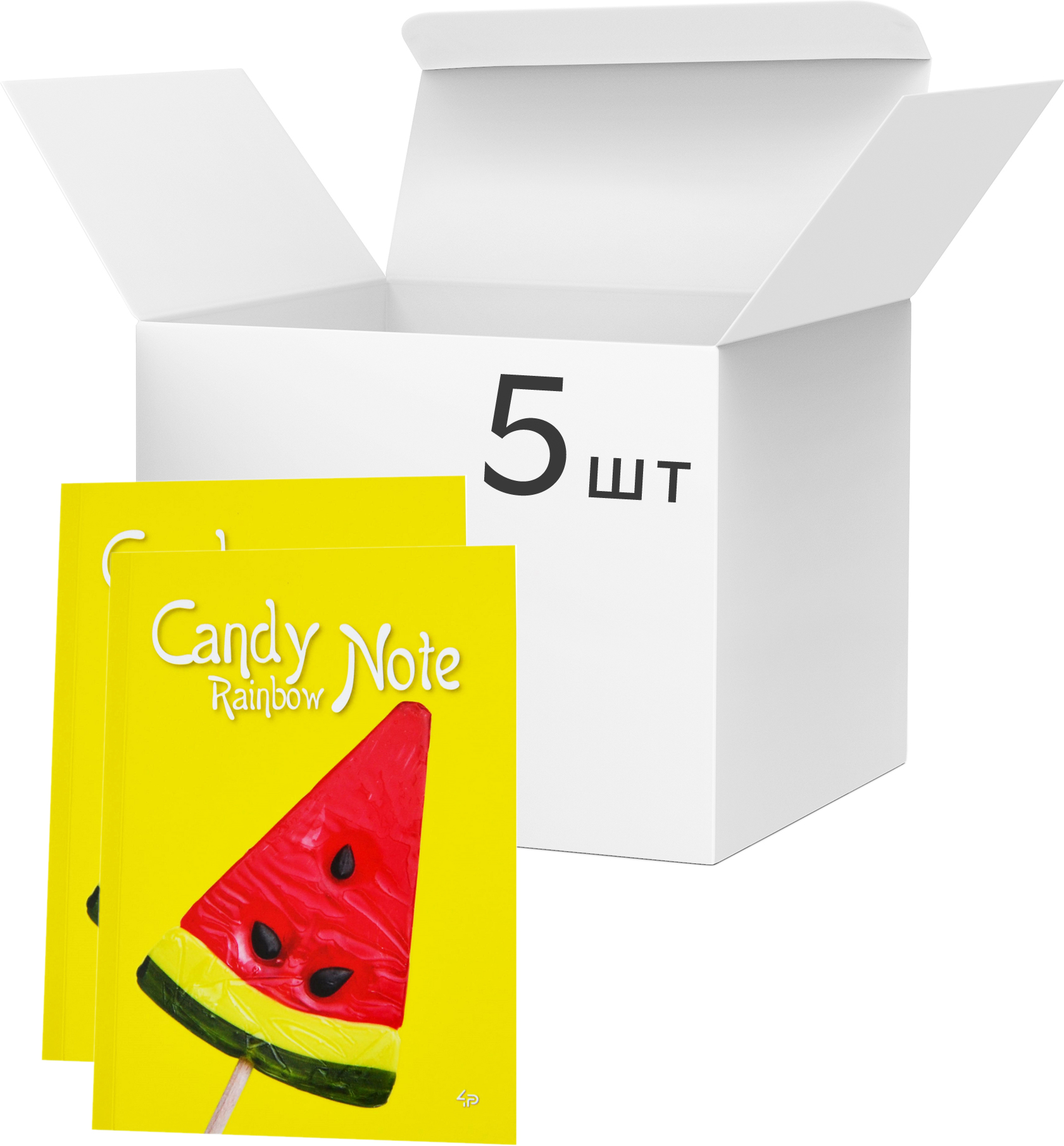 Упаковка блокнотов 4Profi Profiplan Candy Rainbow Note А5 без линовки 48 листов Yellow 5 шт (903917)
Упаковка блокнотов 4Profi Profiplan Candy Rainbow Note А5 без линовки 48 листов Yellow 5 шт (903917)