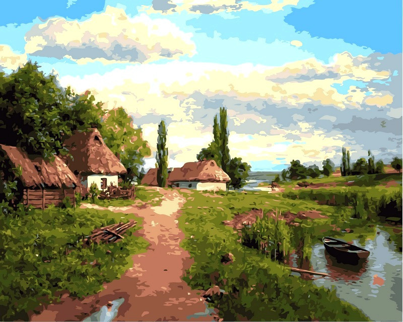 Картина по номерам 40×50 см. Babylon На краю села Художник Андрей Огурцов (VP 349)
Картина по номерам 40×50 см. Babylon На краю села Художник Андрей Огурцов (VP 349)