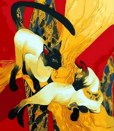 Картина по номерам 40×50 см. Mariposa Сиамские кошки Художник Галла Абдель Фаттах (Q 1278)
Картина по номерам 40×50 см. Mariposa Сиамские кошки Художник Галла Абдель Фаттах (Q 1278)