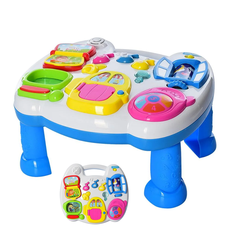Музыкальная детская игрушка Best Toys Развивающий игровой столик для детей Украинская озвучка (0021)
Музыкальная детская игрушка Best Toys Развивающий игровой столик для детей Украинская озвучка (0021)