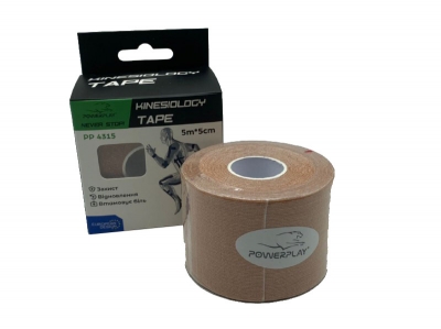 Кінезіологічний тейп PowerPlay 4315 Бежевий (SKL24-277219)
Кінезіологічний тейп PowerPlay 4315 Бежевий (SKL24-277219)