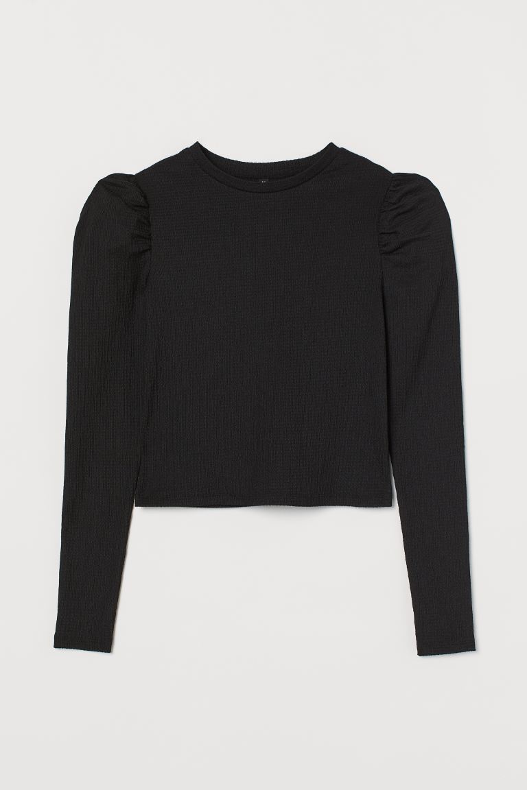 Топ с присборенными рукавами H&M Черный, Топ с присборенными рукавами H&M XS Черный
Топ с присборенными рукавами H&M Черный, Топ с присборенными рукавами H&M XS Черный