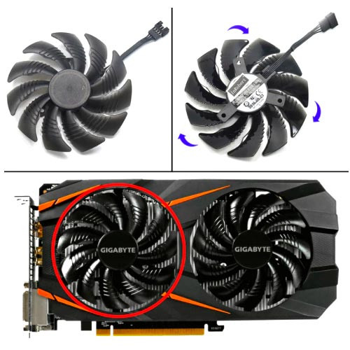 Вентилятор Repairist PLD09210S12HH-A 88 мм 12 В 4 пин Gigabyte GTX 1050 1060 1070
Вентилятор Repairist PLD09210S12HH-A 88 мм 12 В 4 пин Gigabyte GTX 1050 1060 1070