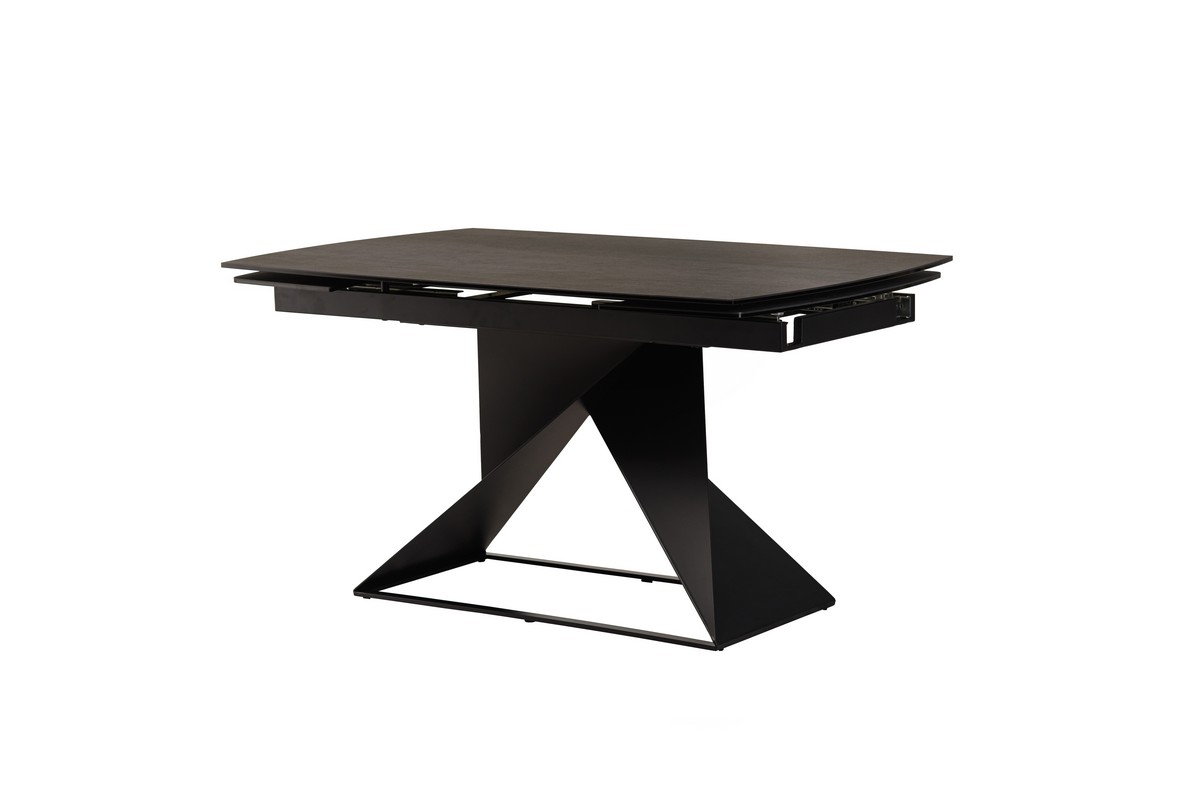 Раскладной обеденный стол столешница - керамика с мраморным эффектом, опора - металл крашеный черный TML-820 Vetro Mebel цвет Графит
Раскладной обеденный стол столешница - керамика с мраморным эффектом, опора - металл крашеный черный TML-820 Vetro Mebel цвет Графит