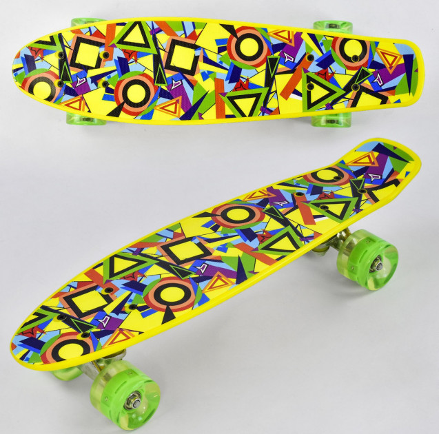 Скейт Пенні Борд маленький Лонгборд Best Board F 11002 Original для фрірайду, дошка 55 см, колеса поліуретанові d=6 см світяться, Різнокольоровий (74542) 
Скейт Пенні Борд маленький Лонгборд Best Board F 11002 Original для фрірайду, дошка 55 см, колеса поліуретанові d=6 см світяться, Різнокольоровий (74542)
