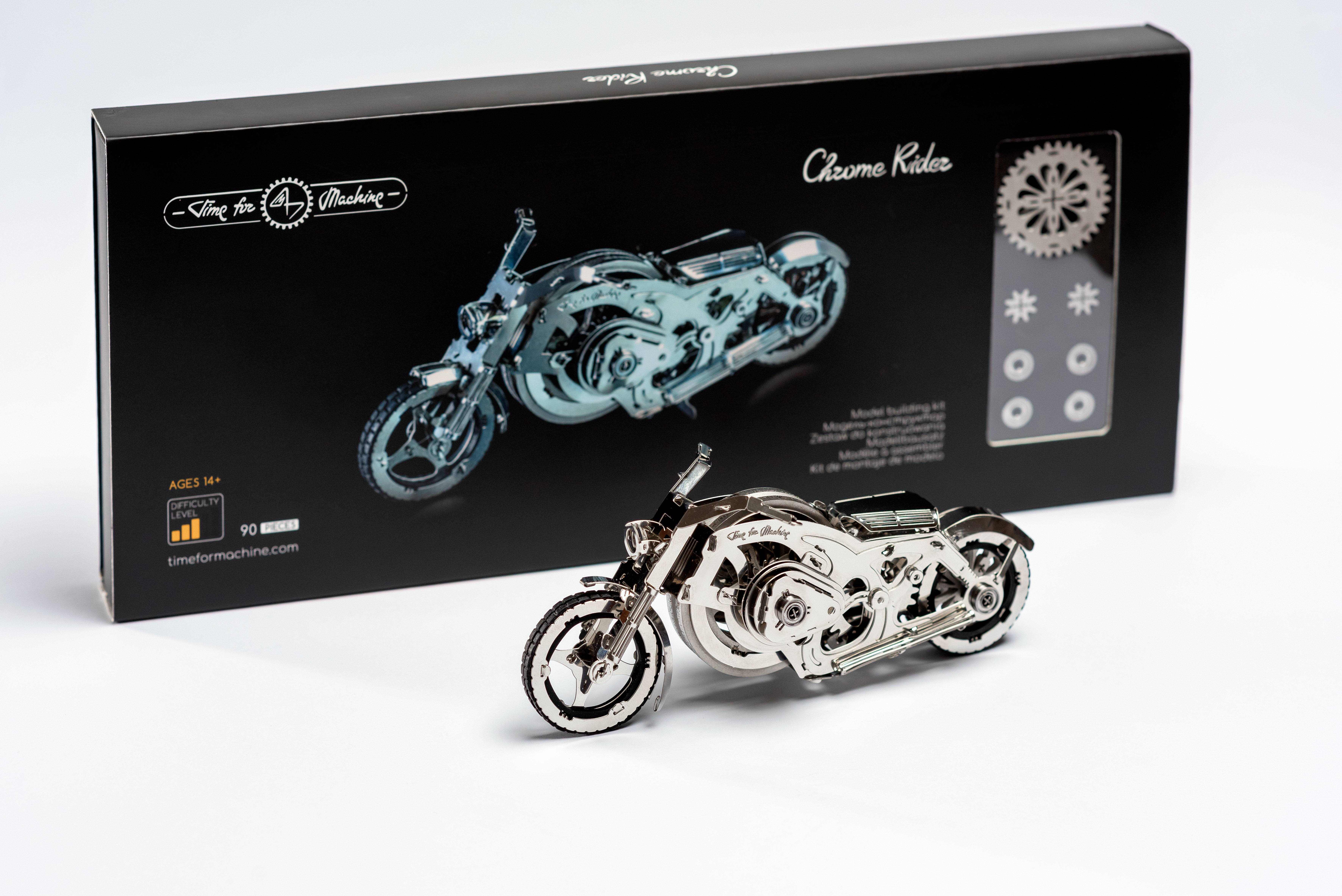 Взрослый конструктор из нержавеющей стали коллекционная модель Time for Machine Chrome Rider (T4M38025)
Взрослый конструктор из нержавеющей стали коллекционная модель Time for Machine Chrome Rider (T4M38025)