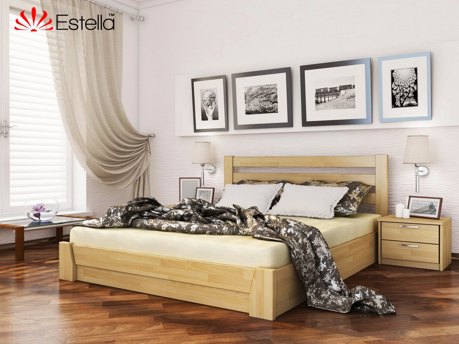 Кровать двуспальная 180х190 деревянная Estella Селена Бук (Щит-102) Л2.5
Кровать двуспальная 180х190 деревянная Estella Селена Бук (Щит-102) Л2.5