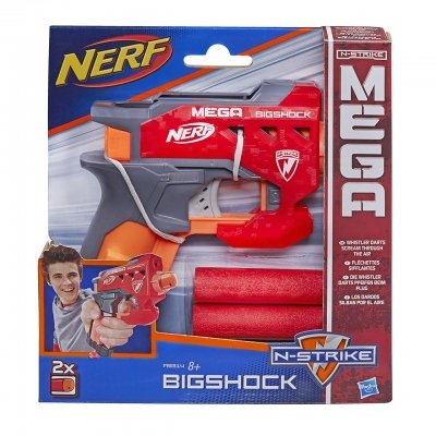 Пистолет Нерф с большими стрелами - Bigshock, N-Strike Mega, Nerf, Hasbro SKL14-143452
Пистолет Нерф с большими стрелами - Bigshock, N-Strike Mega, Nerf, Hasbro SKL14-143452