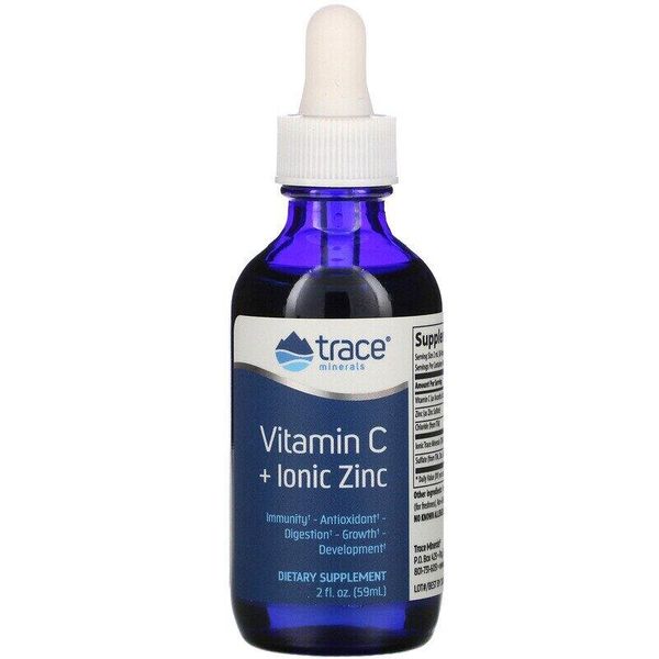 Витамин С + Цинк Vitamin C + Ionic Zinc Trace Minerals 250 мг/40 мг 59 мл (TM034)
Витамин С + Цинк Vitamin C + Ionic Zinc Trace Minerals 250 мг/40 мг 59 мл (TM034)
