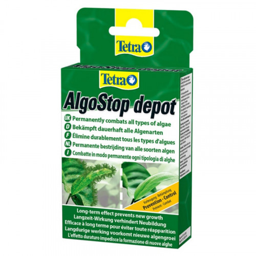 Препарат Tetra Aqua Algostop Depot против водорослей длительного действия, 12 таб. на 600 л
Препарат Tetra Aqua Algostop Depot против водорослей длительного действия, 12 таб. на 600 л