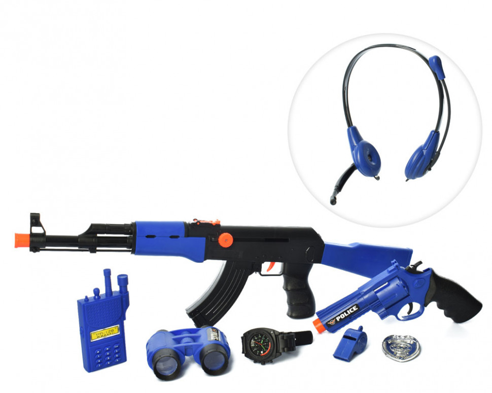 Игровой набор полицейского снаряжения для мальчика Best Toys (33750)
Игровой набор полицейского снаряжения для мальчика Best Toys (33750)