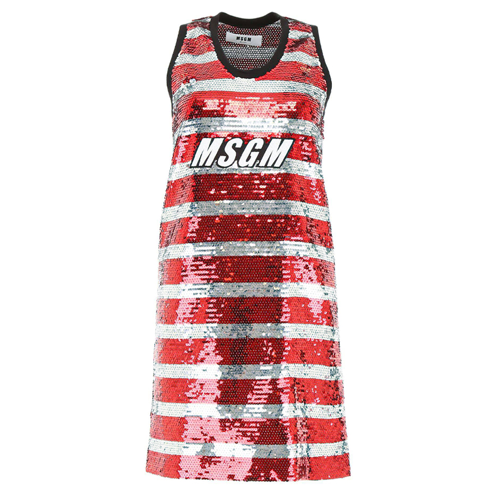Плаття MSGM 2641MDA65 смугасте в паєтках червоне зі сріблом, Плаття MSGM 2641MDA65 S смугасте в паєтках червоне зі сріблом
Плаття MSGM 2641MDA65 смугасте в паєтках червоне зі сріблом, Плаття MSGM 2641MDA65 S смугасте в паєтках червоне зі сріблом