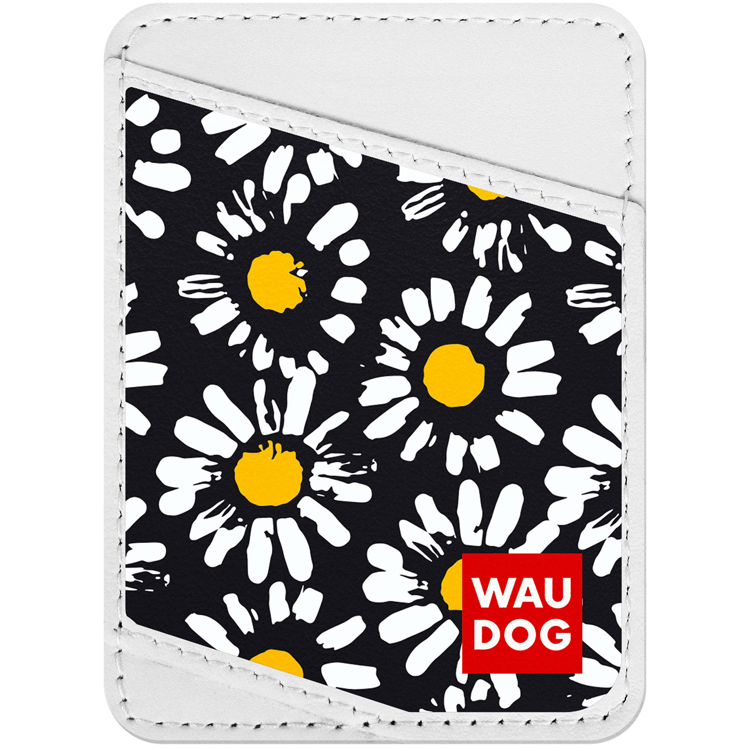 Визитница WAUDOG Design с рисунком "Ромашки", премиум кожа Белая (0408-0039-15)
Визитница WAUDOG Design с рисунком "Ромашки", премиум кожа Белая (0408-0039-15)