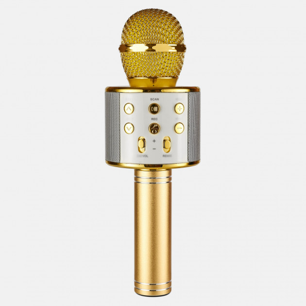Караоке микрофон Беспроводной FanMusic WS-858 Original с динамиком Bluetooth USB Gold (394 V)
Караоке микрофон Беспроводной FanMusic WS-858 Original с динамиком Bluetooth USB Gold (394 V)