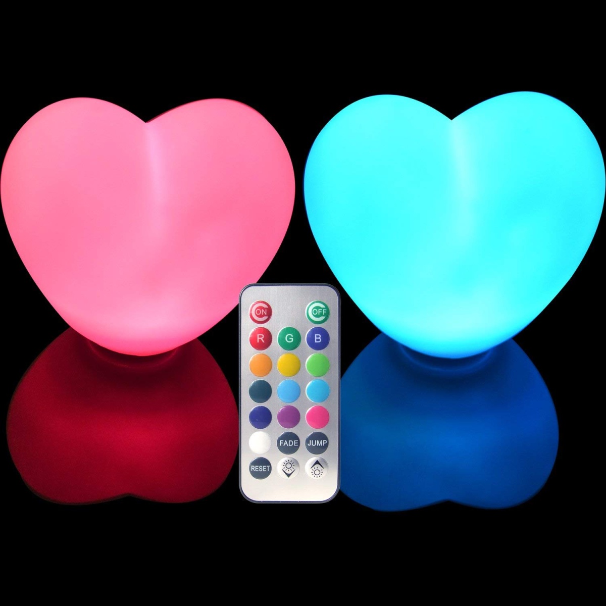 Светодиодные водонепроницаемые светильники Ledart HEART87W на батарейках с пультом ДУ, набор 2шт
Светодиодные водонепроницаемые светильники Ledart HEART87W на батарейках с пультом ДУ, набор 2шт