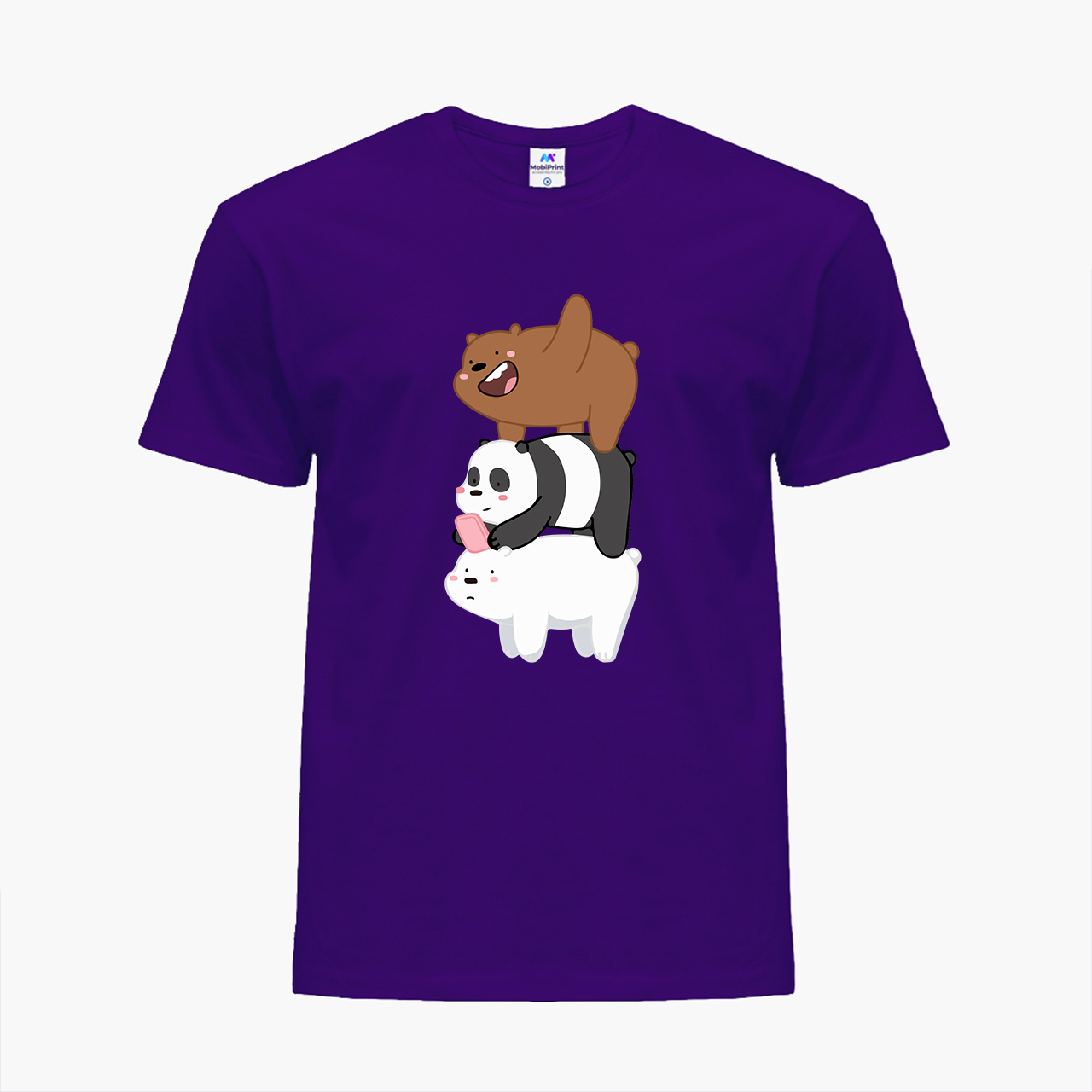 Детская футболка Вся правда о медведях (We Bare bears) (25186-2643) 134-140 см Хлопок Фиолетовый
Детская футболка Вся правда о медведях (We Bare bears) (25186-2643) 134-140 см Хлопок Фиолетовый