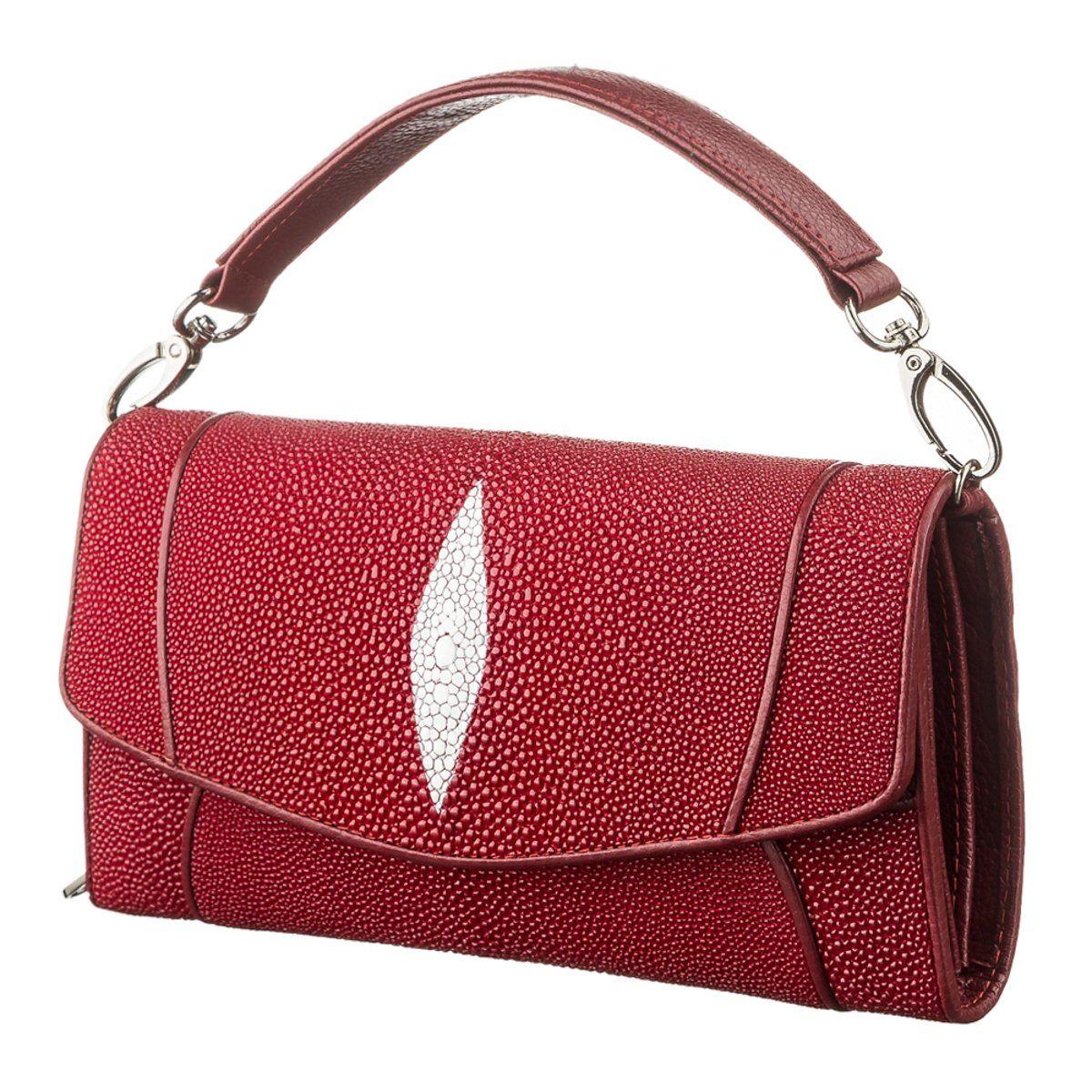 Клатч женский Ekzotic Leather из натуральной кожи морского ската Красный (sb 48)
Клатч женский Ekzotic Leather из натуральной кожи морского ската Красный (sb 48)
