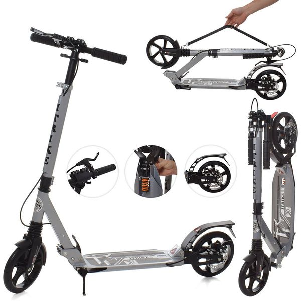 Самокат взрослый iTrike SR 2-018-11-G Серый
Самокат взрослый iTrike SR 2-018-11-G Серый