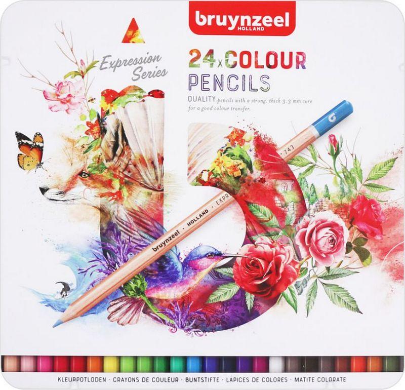 Карандаши цветные Bruynzeel EXPRESSION Sakura 24шт в метал.пенале (8712079424930)
Карандаши цветные Bruynzeel EXPRESSION Sakura 24шт в метал.пенале (8712079424930)
