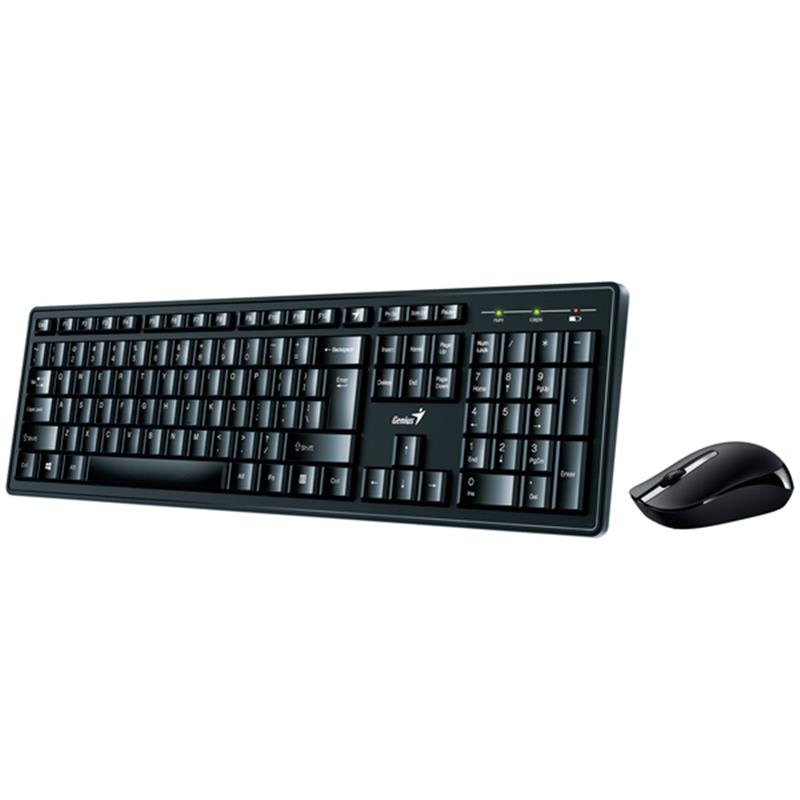 Комплект беспроводной (клавиатура, мышь) Genius Smart KM-8200 (31340003410) Ukr Black USB
Комплект беспроводной (клавиатура, мышь) Genius Smart KM-8200 (31340003410) Ukr Black USB
