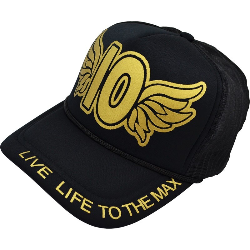 Бейсболка тракер IO Live Life To The Max черная с золотистым логотипом на застежке 56-60 см 700-4131
Бейсболка тракер IO Live Life To The Max черная с золотистым логотипом на застежке 56-60 см 700-4131