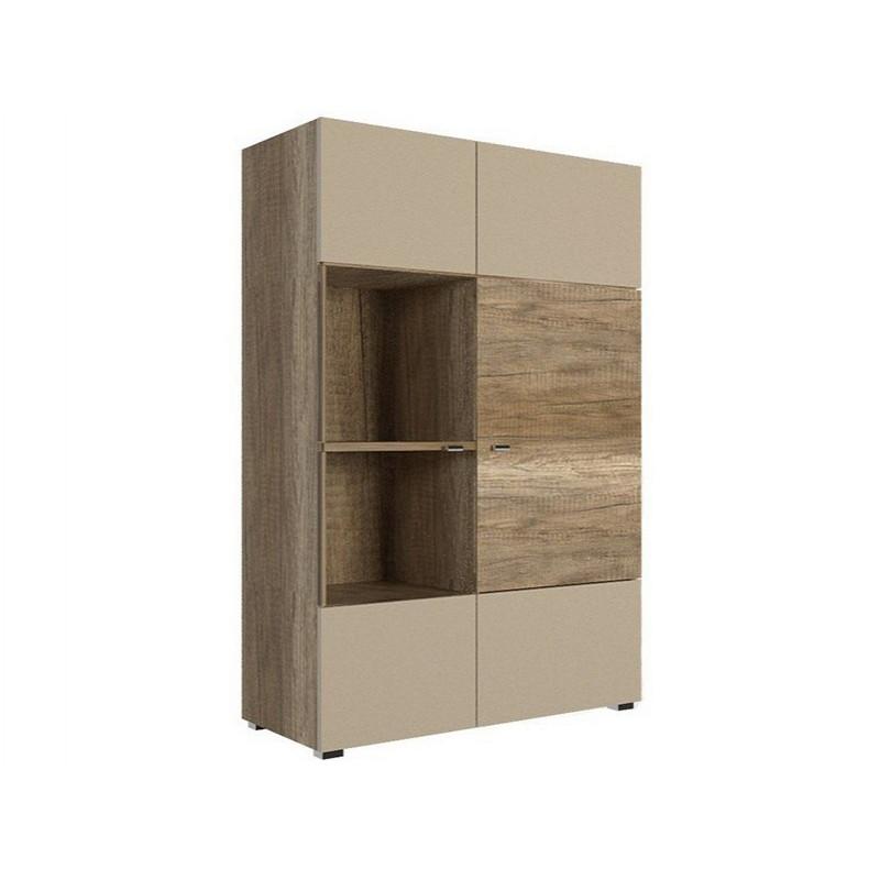 Витрина сервант правая из ДСП+МДФ ARTE J Blonski Дуб каньон+крем глянец
Витрина сервант правая из ДСП+МДФ ARTE J Blonski Дуб каньон+крем глянец