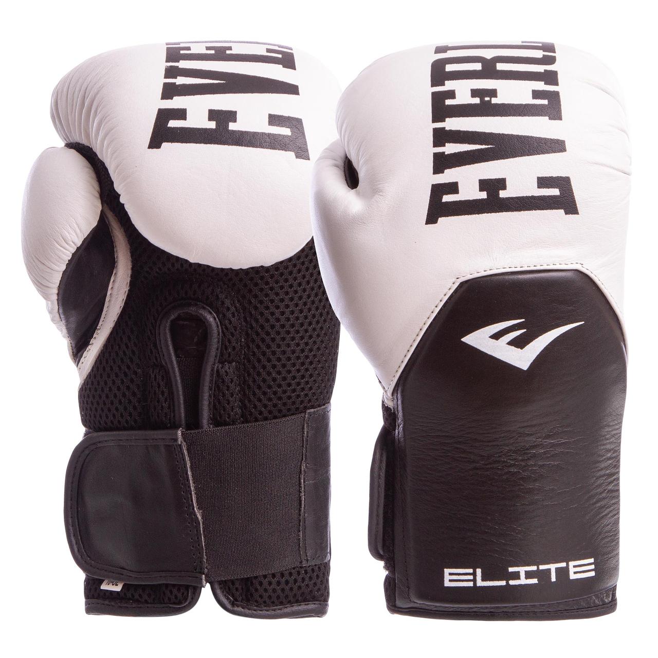 Перчатки для бокса и единоборств EVERLAST Champ кожаные 6757 White-Black 12 унций
Перчатки для бокса и единоборств EVERLAST Champ кожаные 6757 White-Black 12 унций