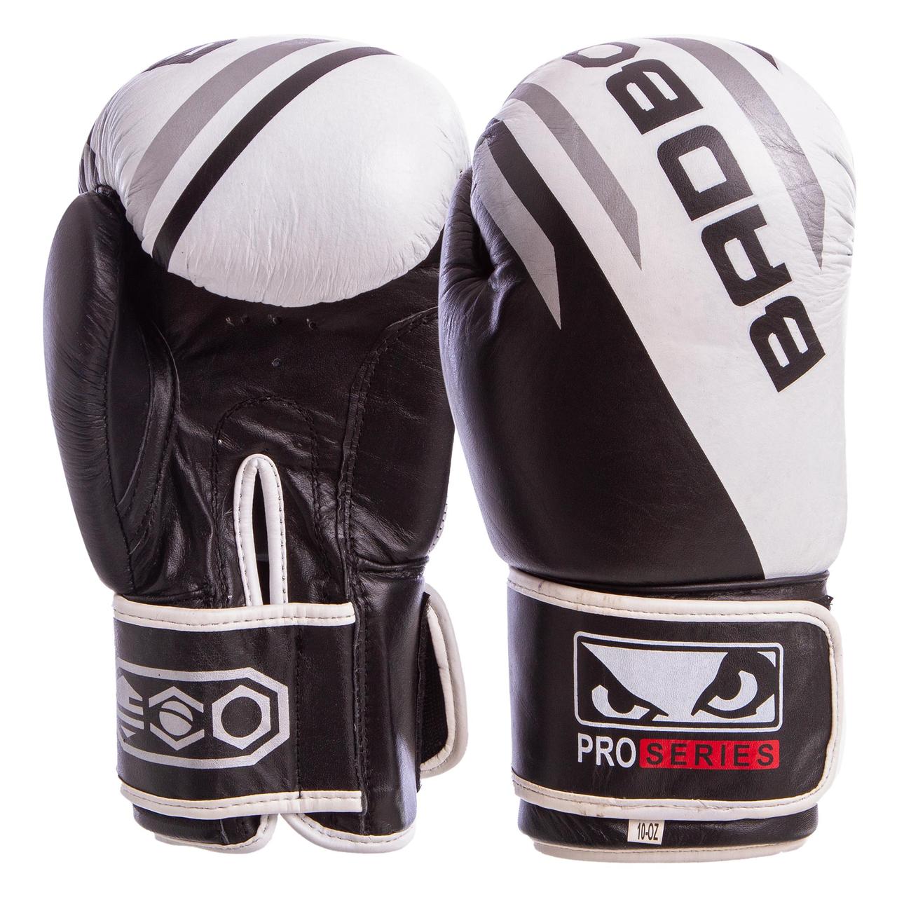 Перчатки для бокса и единоборств BAD BOY Champ кожаные 6739 Black-White-Grey 12 унций
Перчатки для бокса и единоборств BAD BOY Champ кожаные 6739 Black-White-Grey 12 унций