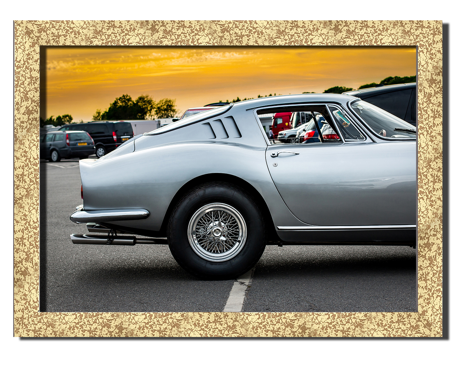 Golden frame картина на файн-арт бумаге Ретро спорткар Ferrari 275 GTB гранд туризмо Hotel Arizona HD 31 см x 41 см
Golden frame картина на файн-арт бумаге Ретро спорткар Ferrari 275 GTB гранд туризмо Hotel Arizona HD 31 см x 41 см