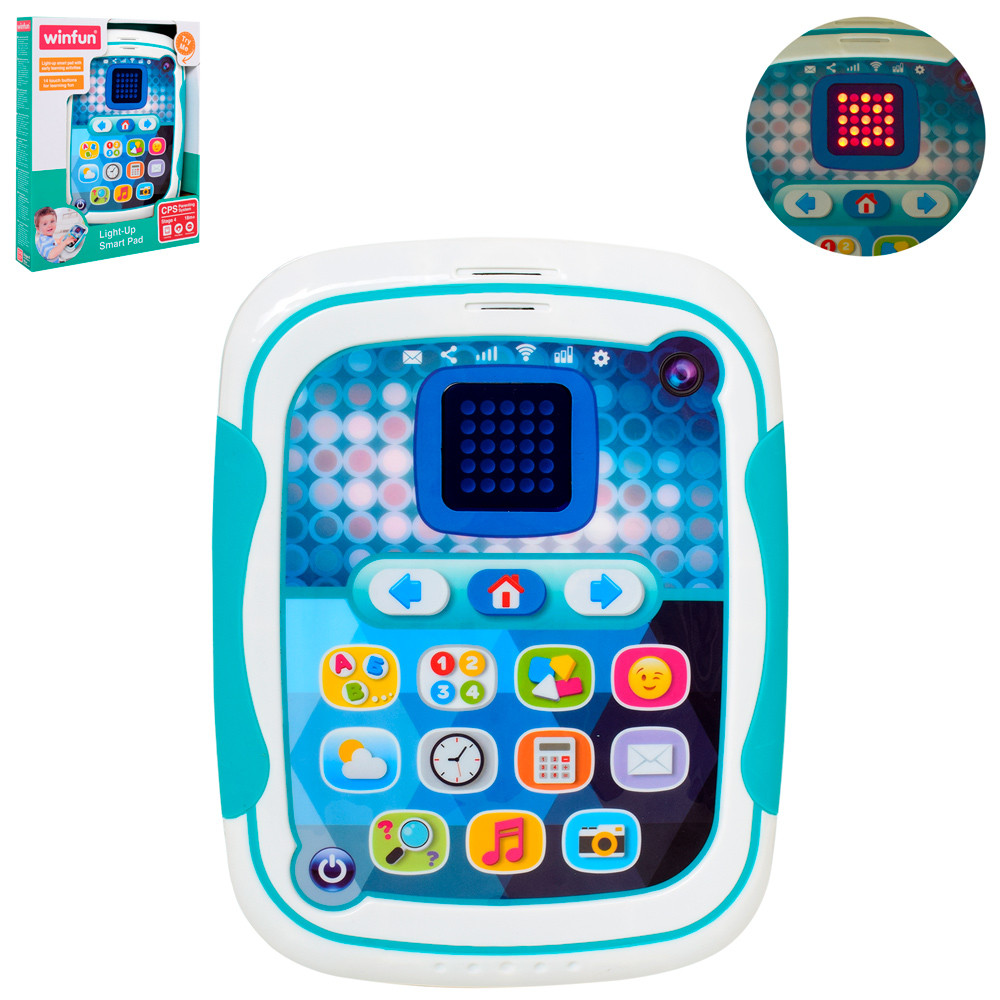 Детский интерактивный Планшет WinFun 2272-07 23 см обучающий (цифры,буквы, фигуры) на русском
Детский интерактивный Планшет WinFun 2272-07 23 см обучающий (цифры,буквы, фигуры) на русском