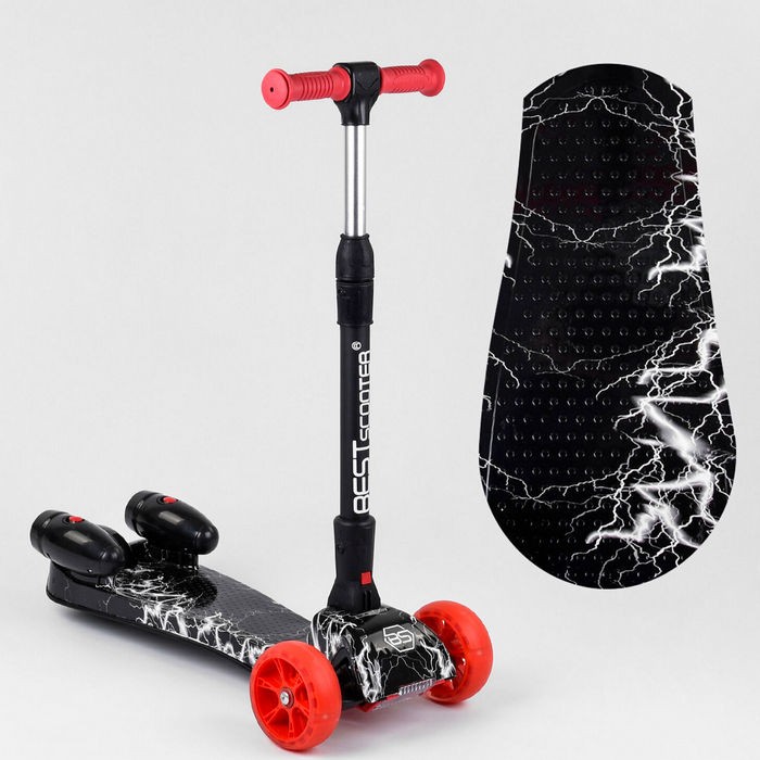 Детский самокат с турбинами и паром Best Scooter Maxi с музыкальными эффектами и подсветкой (80542)
Детский самокат с турбинами и паром Best Scooter Maxi с музыкальными эффектами и подсветкой (80542)